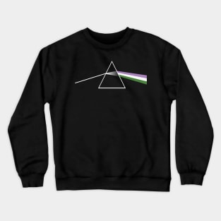 Genderqueer Pride Prism Crewneck Sweatshirt